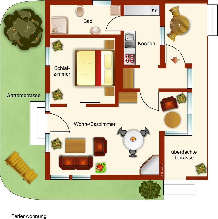 Ferienhaus Giesela **** Wernigerode Kamer foto